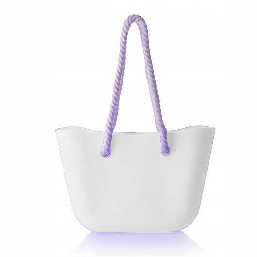 

O Torba Gumowa Torebka Hobo Jelly Shopper Bag Tglb
