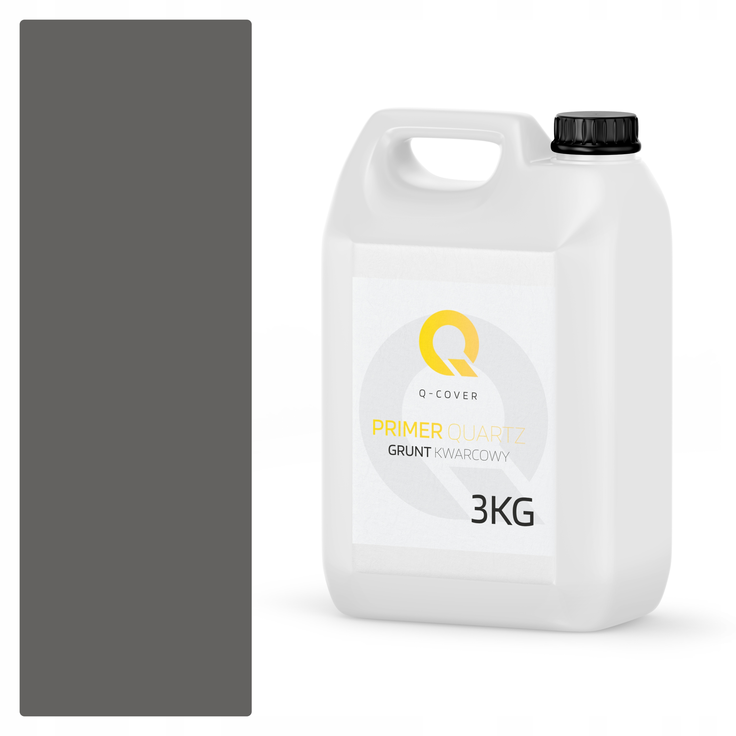 GRUNT KWARCOWY POD MOZAIKĘ SZARY CIEMNY 3KG POLSKI PRODUCENT