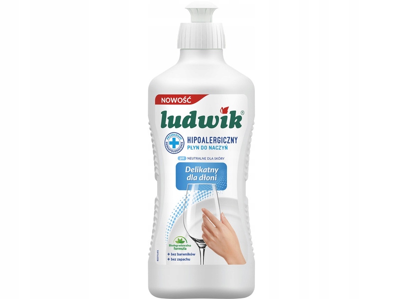 

Płyn do mycia naczyń Ludwik Hipoalergiczny 900 ml
