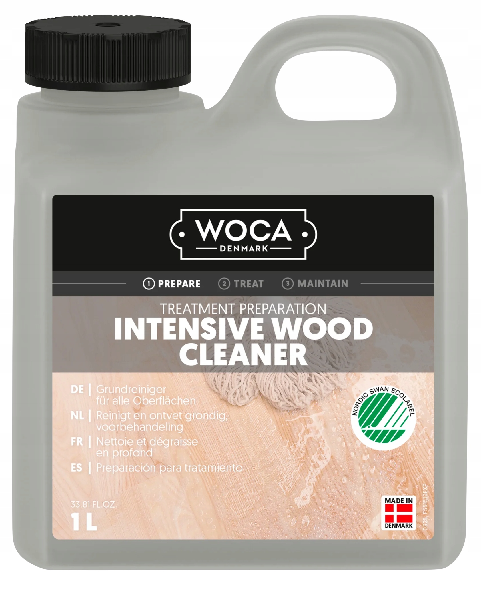Woca Intensive Wood Cleaner 1L – čistič dřevěných podlah