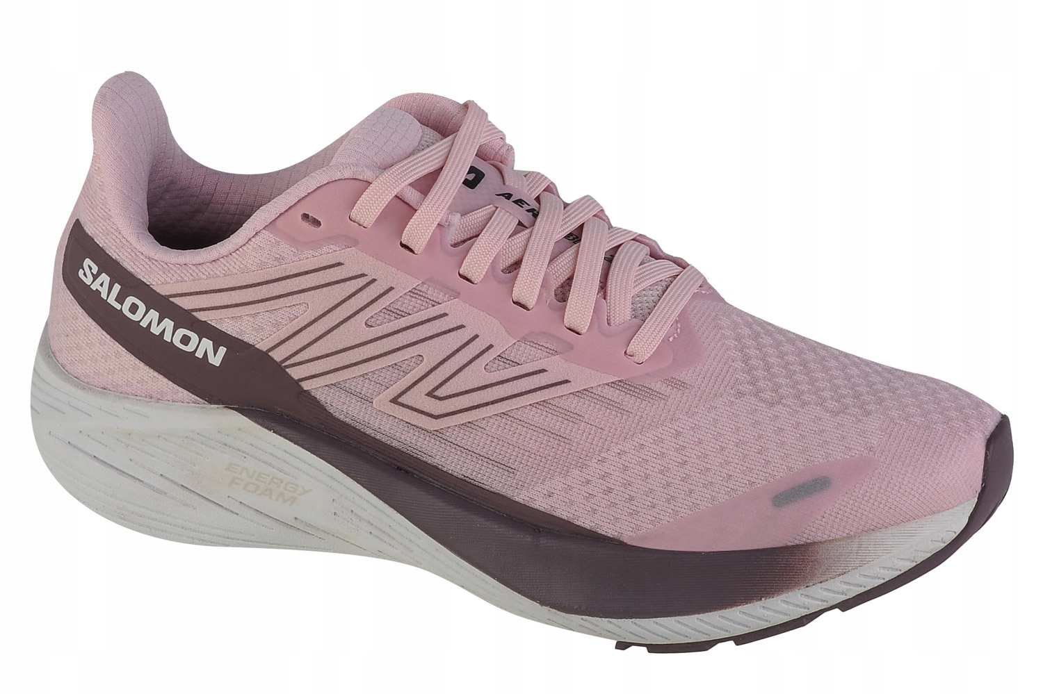 Salomon Aero Blaze W [39 1/3] Dámské běžecké boty z růžové tkaniny