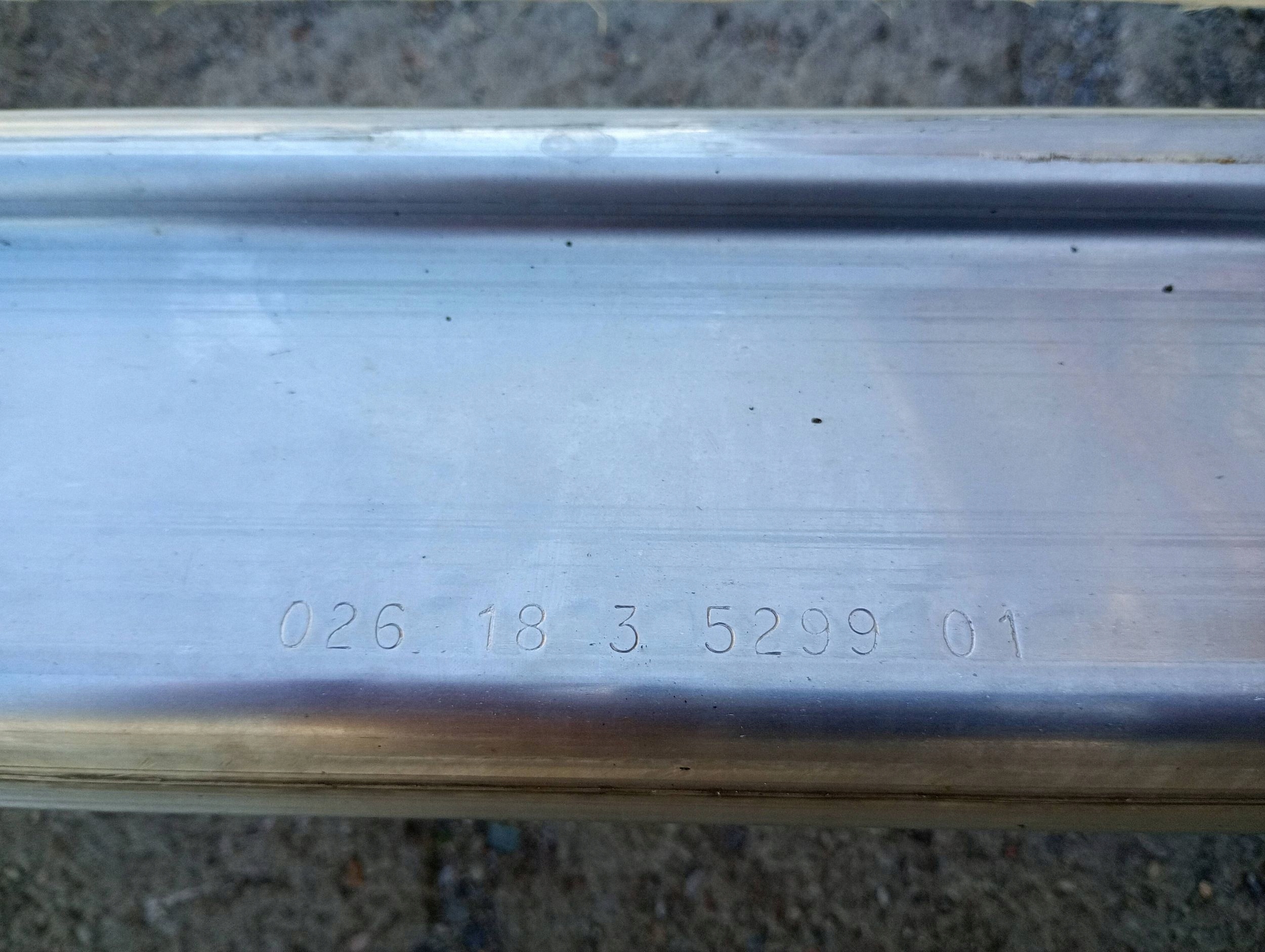 threshold stopien orurowanie moulding side left left Dodge RAM 1500 2019