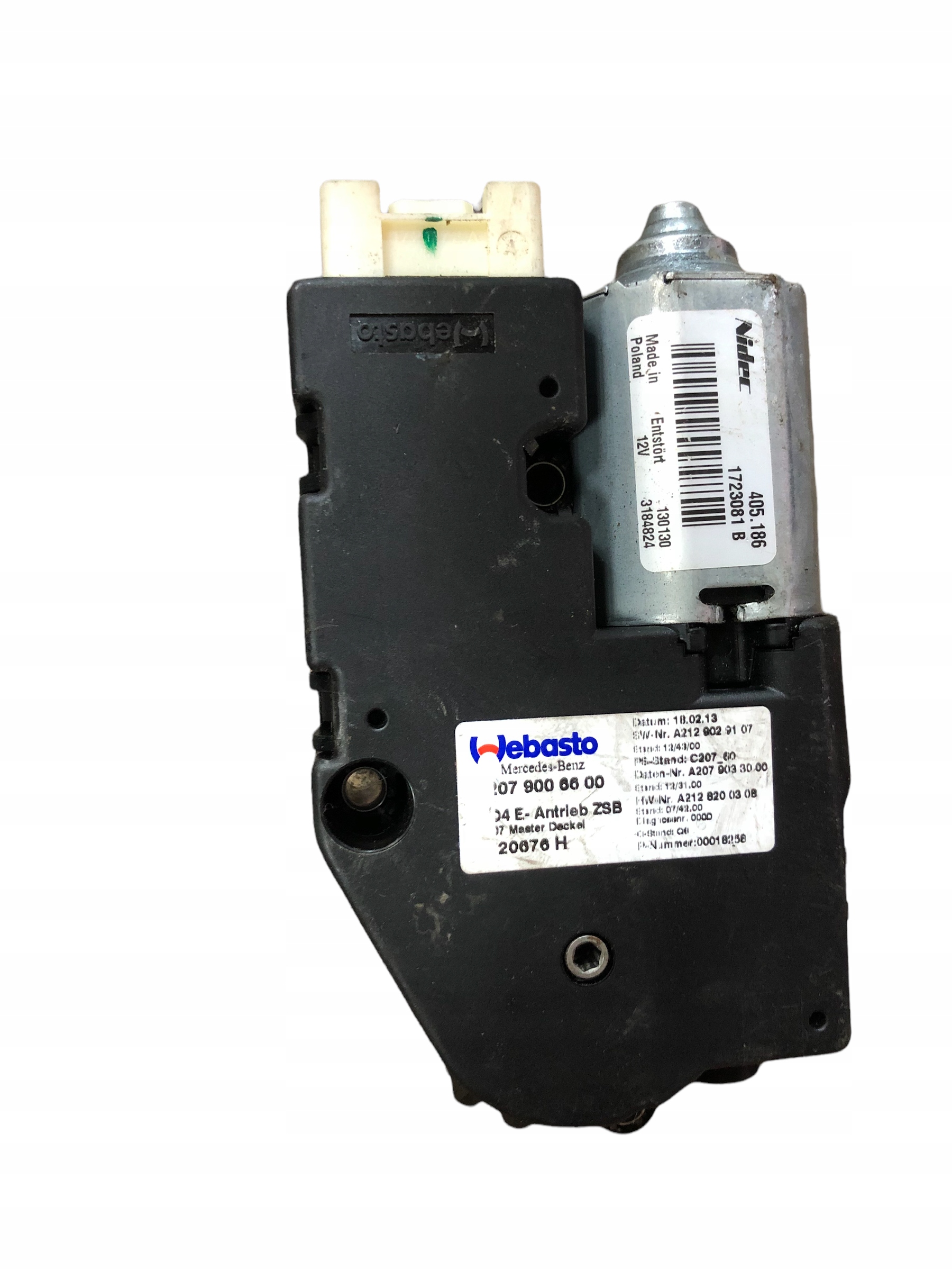 SILNICZEK SZYBERDACHU MERCEDES 1723081