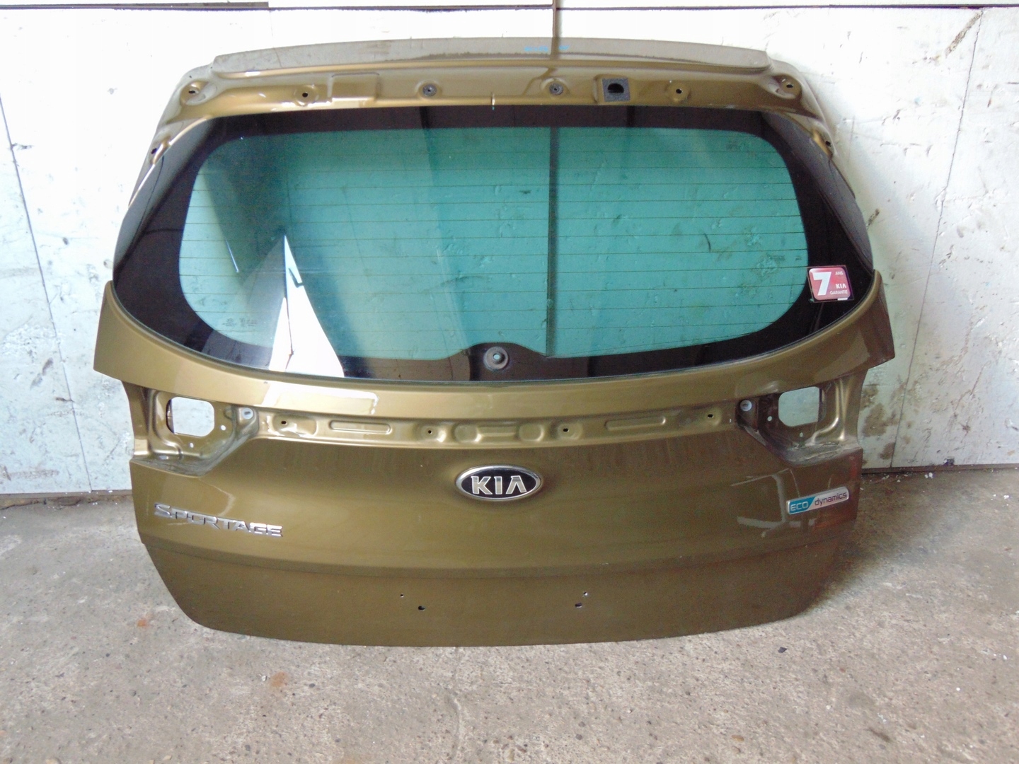 KLAPA TYŁ TYLNA SZYBA KIA SPORTAGE IV 2015r