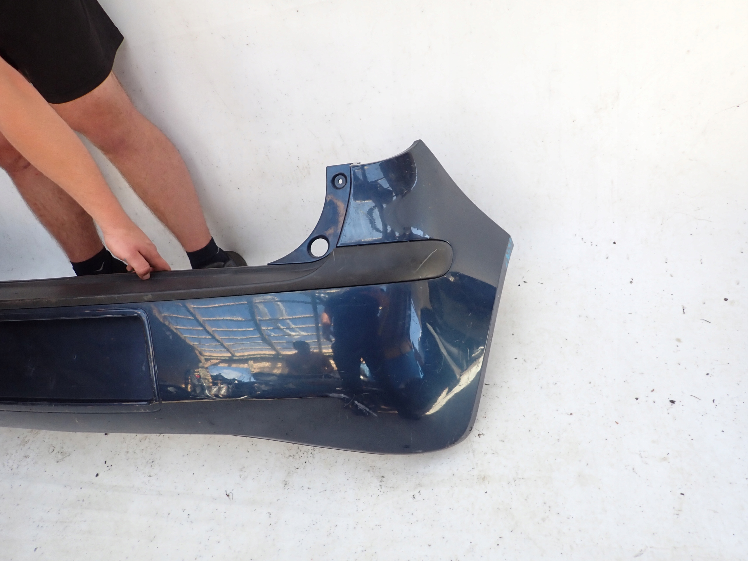 MITSUBISHI COLT 04-08 5D bumper rear part rear