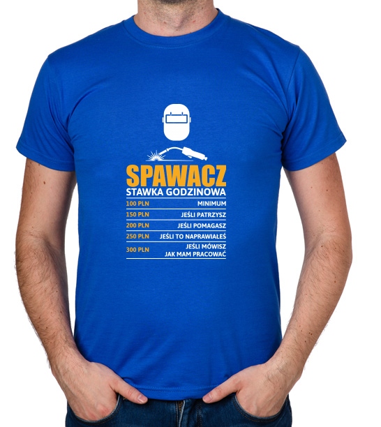 

koszulka Spawacz stawka godzinowa