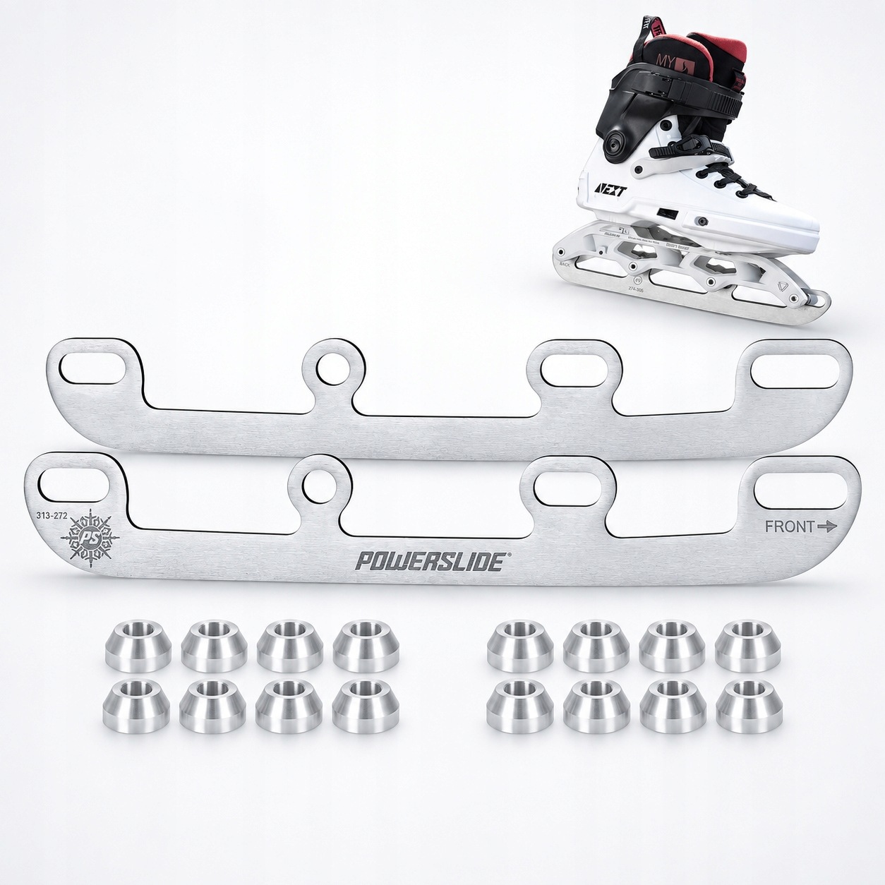 Hokejové Brusle Na Kolečkové Brusle Univerzální Powerslide Iceblade 4 Xxs/xs