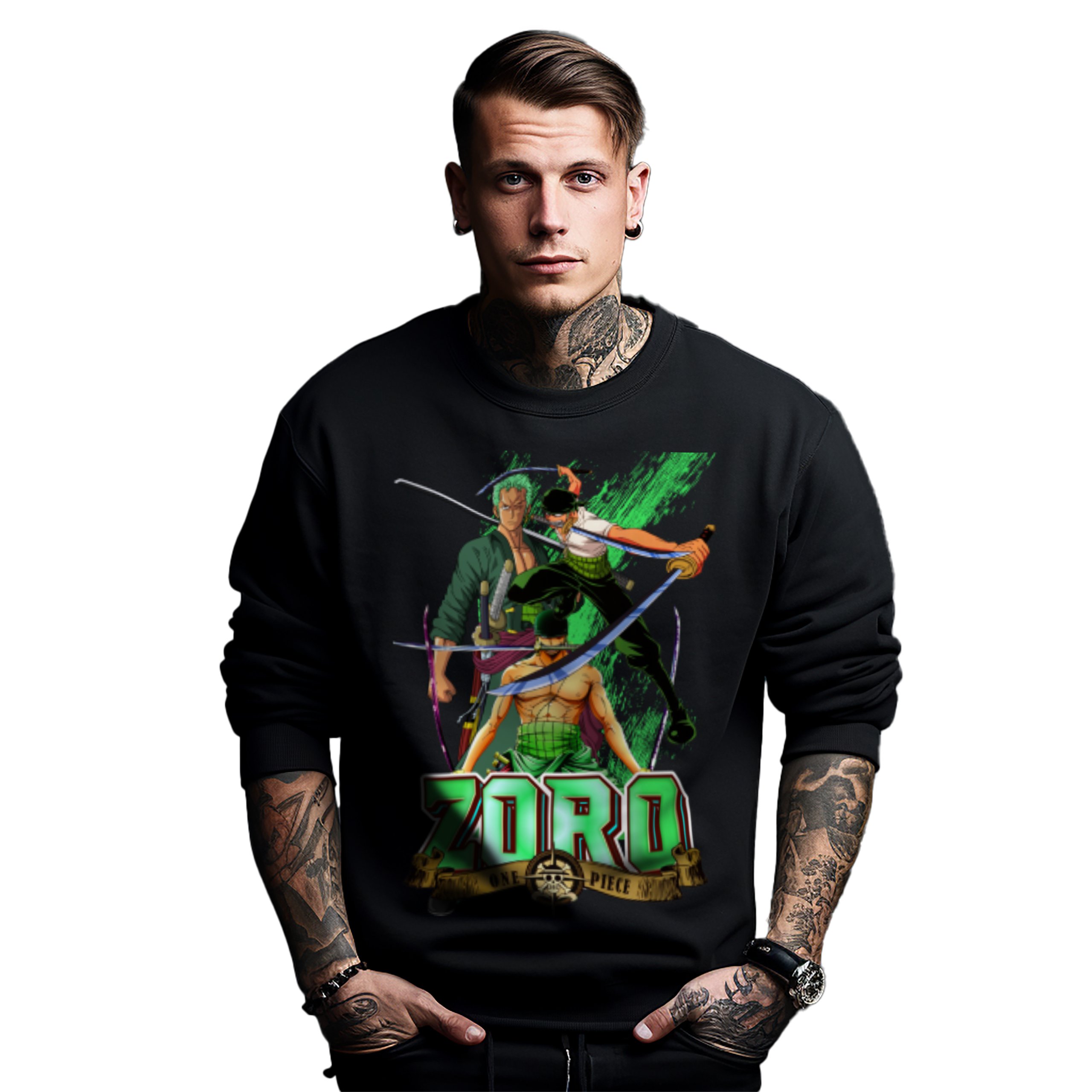 Mikina s potiskem Anime One Piece.