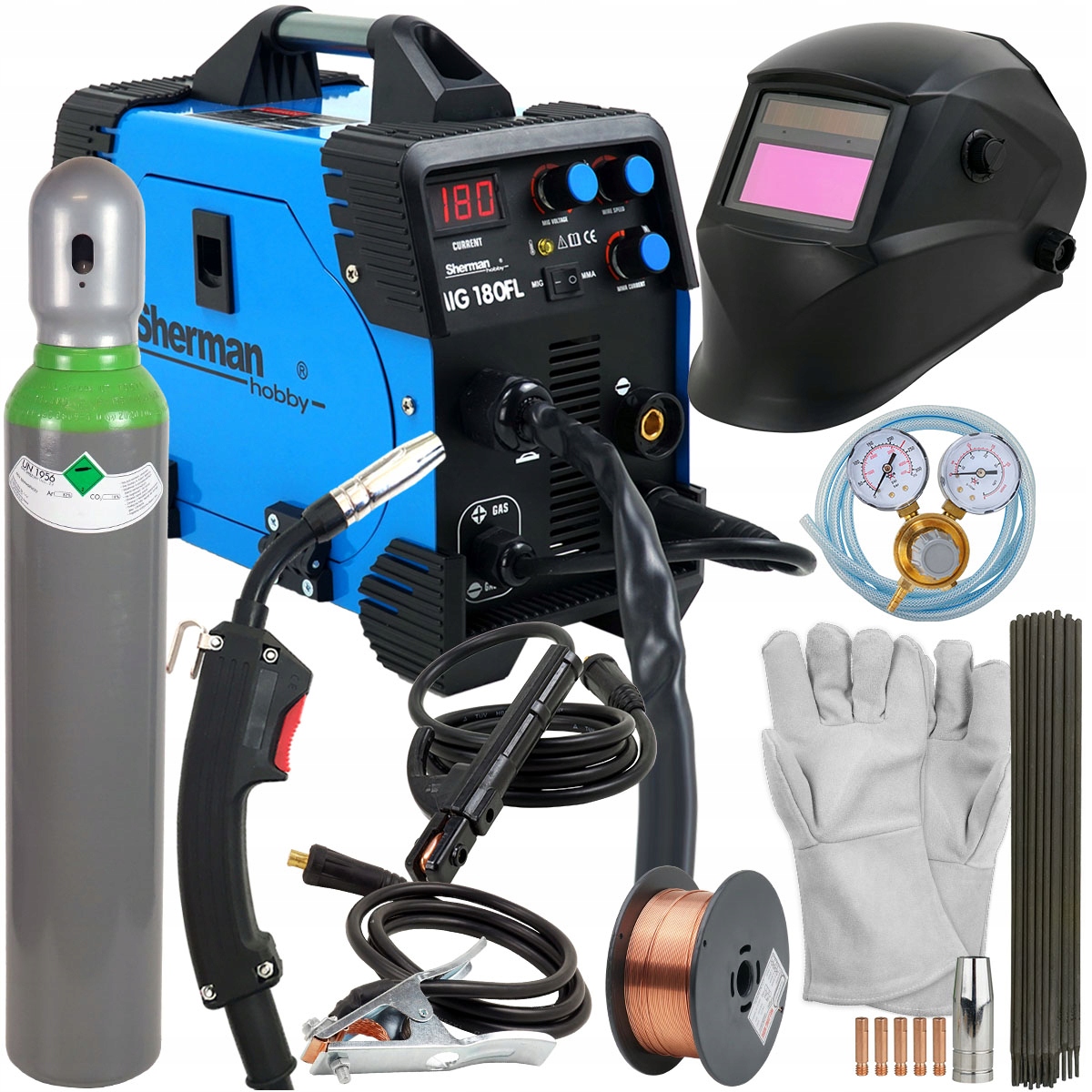 Зварювальний апарат Sherman MIG 180 MMA MIGOMAT 180A MAG