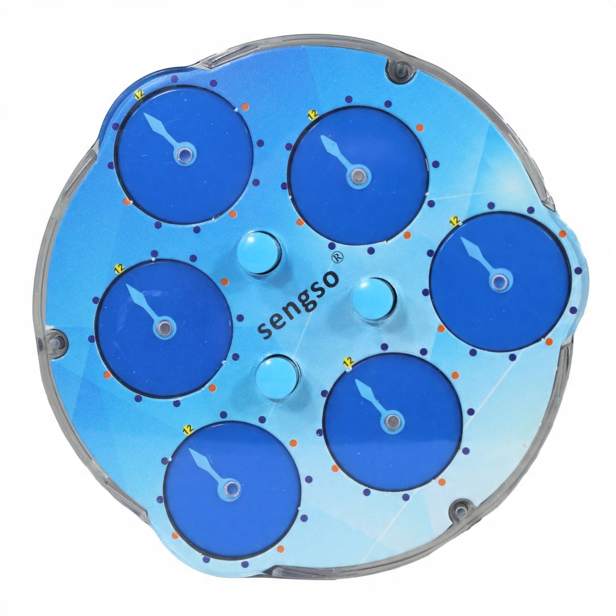 

SengSo 3x3 Magnetic Clock Blue