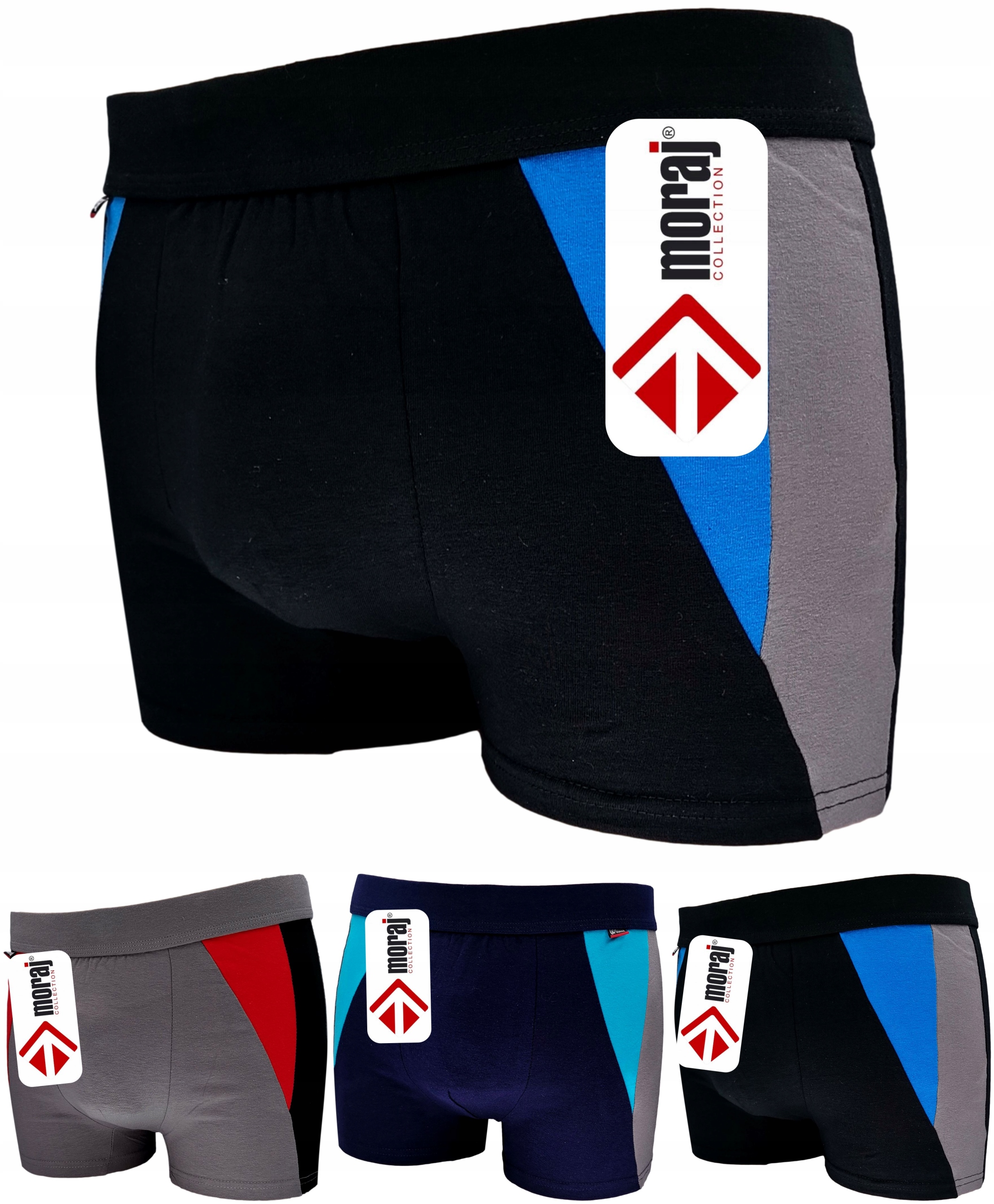 

Polskie bawełniane majtki bokserki męskie Premium