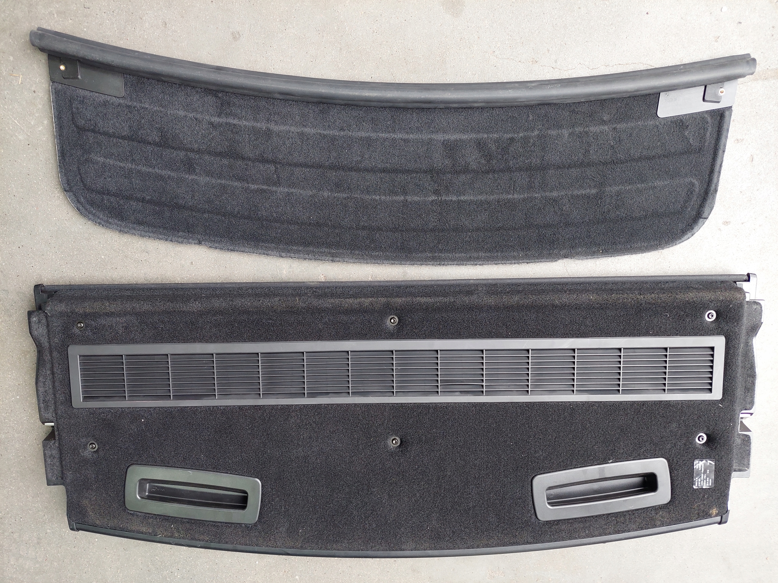 plato boot rear part rear 8047563 BMW 5 GT F07