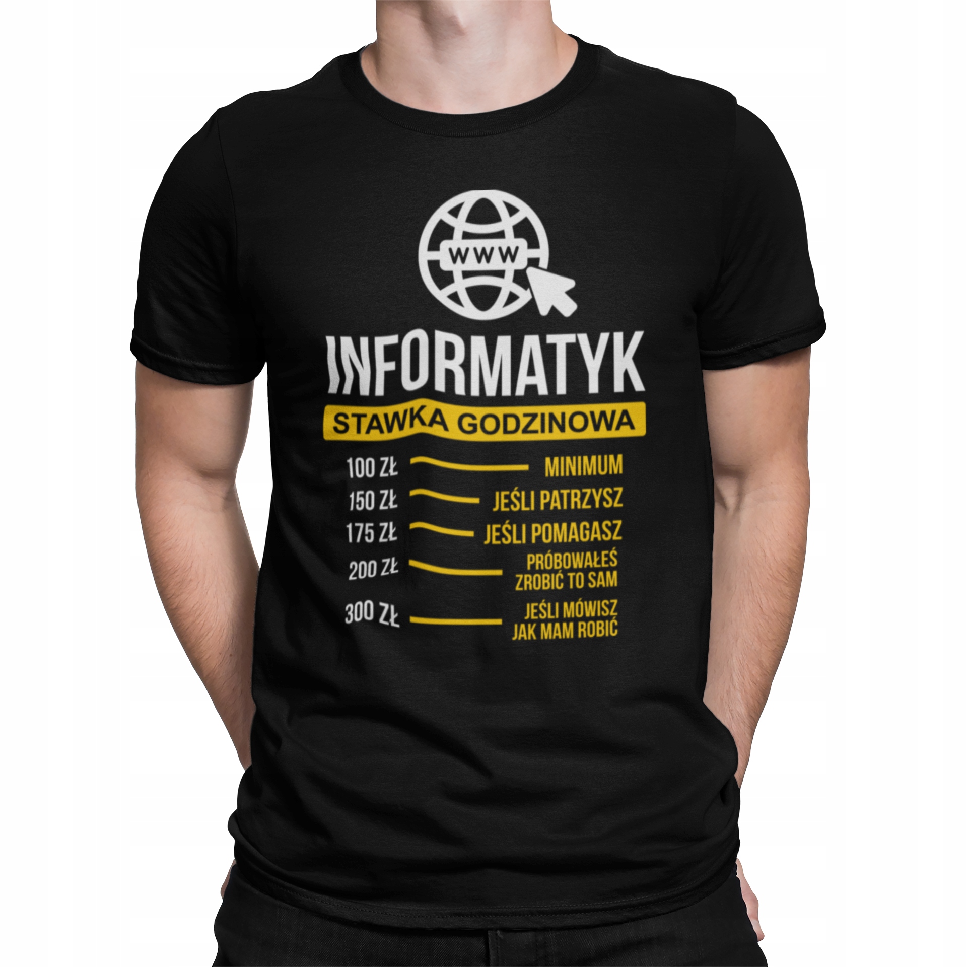 

Koszulka Dla Informatyka Stawka Godzinowa