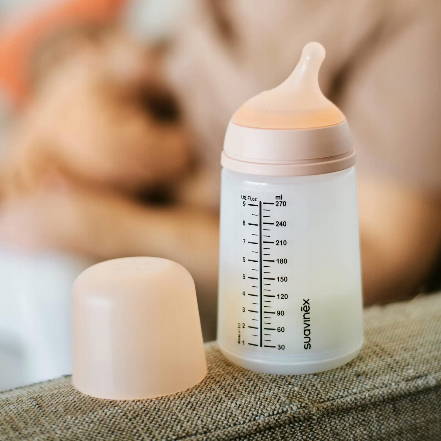 SUAVINEX Butelka Antykolkowa Zero Zero Dla Niemowląt Od 3 Miesięcy 270 ml — miniatura 9