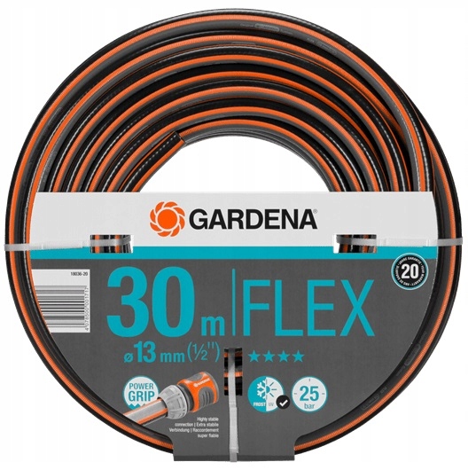 Záhradná hadica dĺžka 30 m, priemer 13 mm (1/2") Comfort Flex Gardena
