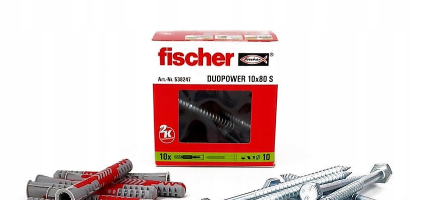 

Fischer kołki kołek duopower 10x80 S 10 sztuk