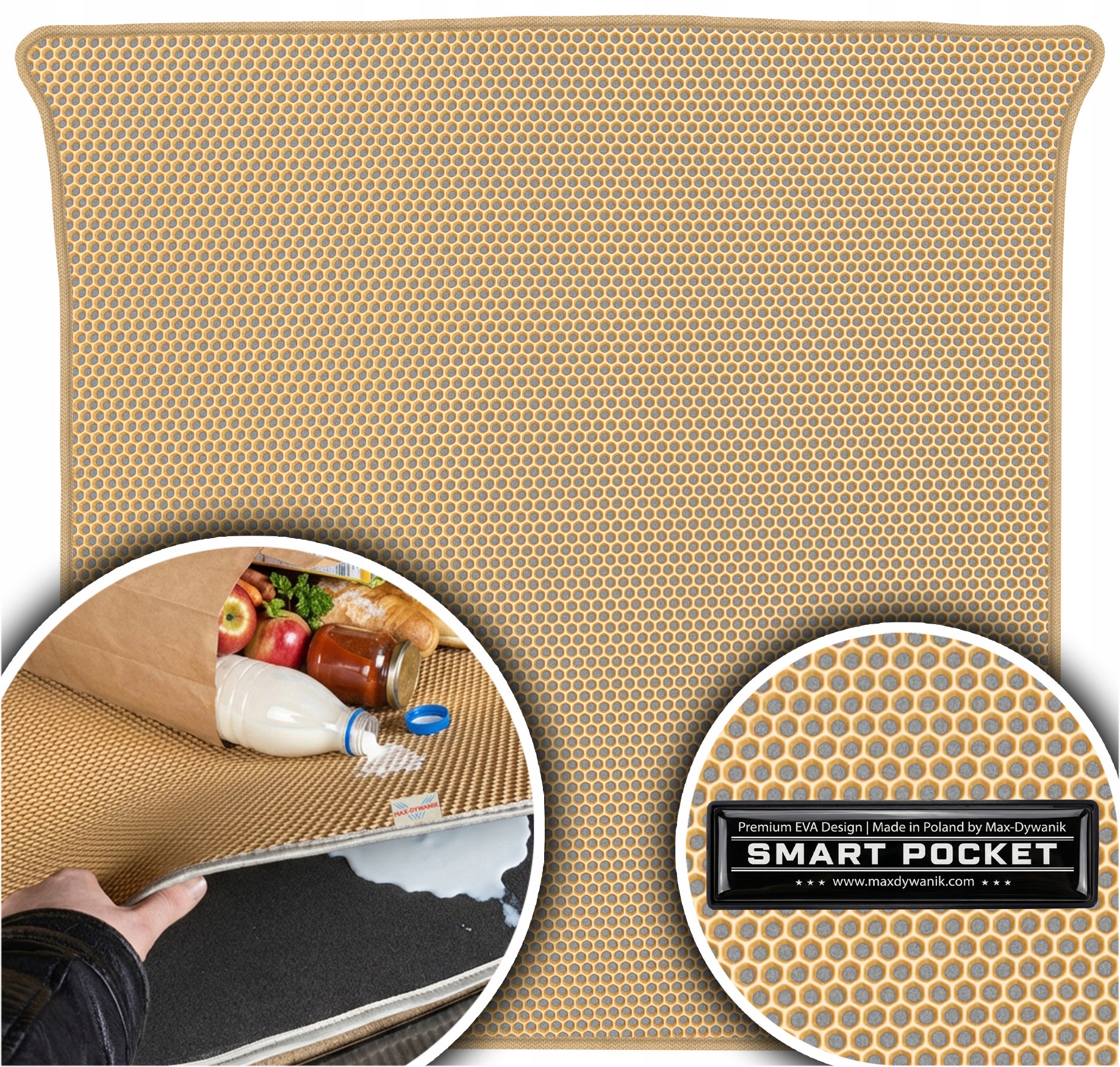 Mercedes G-Class W463 Suv 02-18 Vložka do zavazadlového prostoru Eva Smart Pocket Béžová