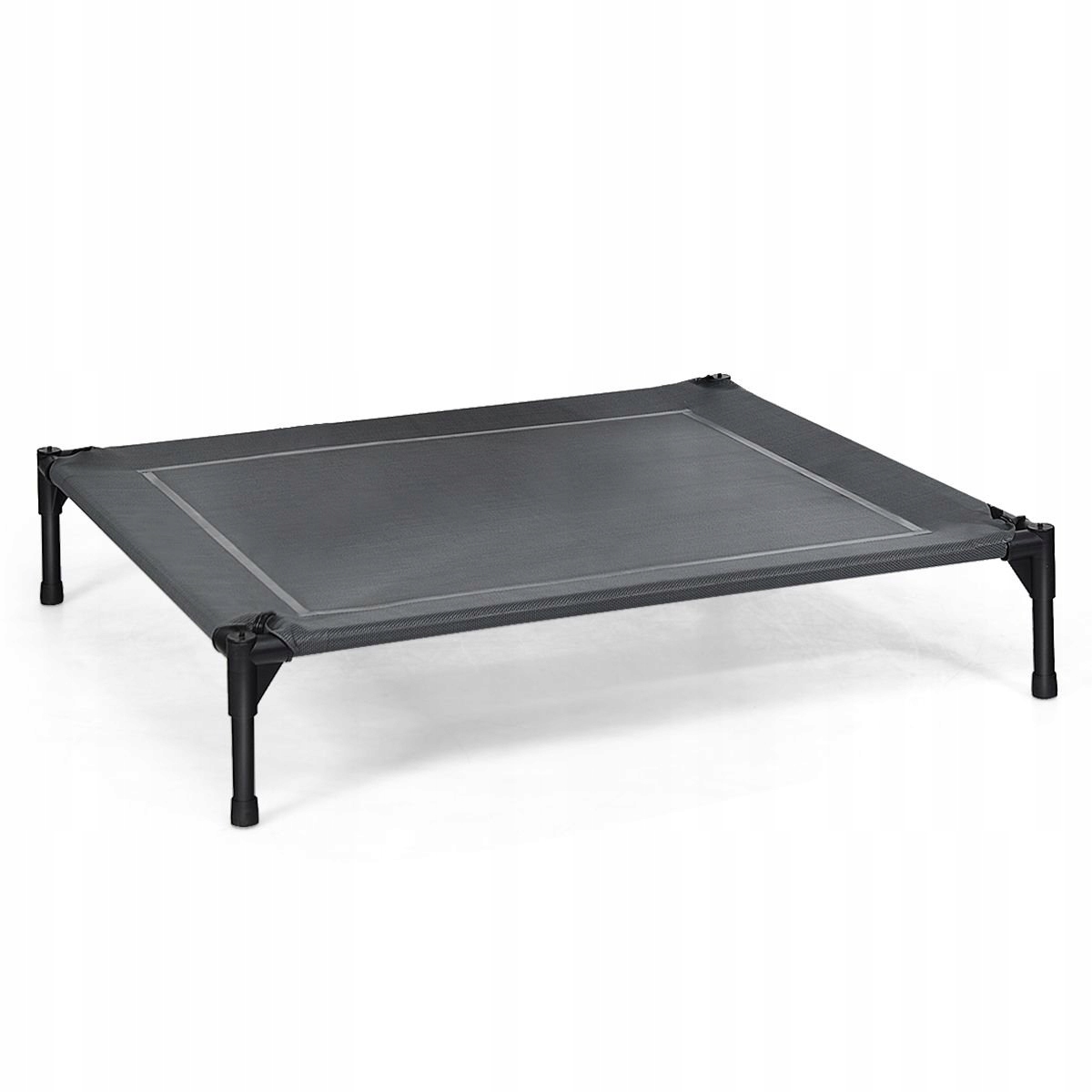 Levně Costway podložka pro psa šedá 90 cm x 81 cm