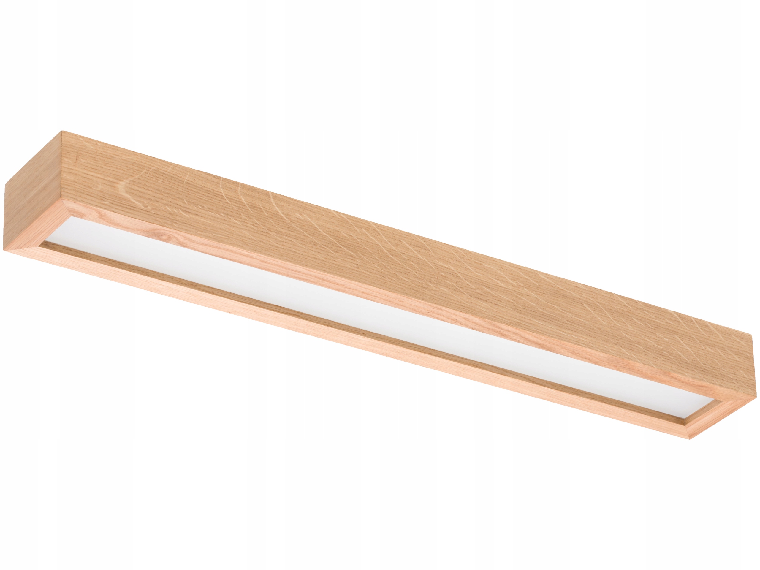 Stropní svítidlo Leja Led lišta stropní svítidlo dřevo Dub 120 cm do obývacího pokoje kuchyně