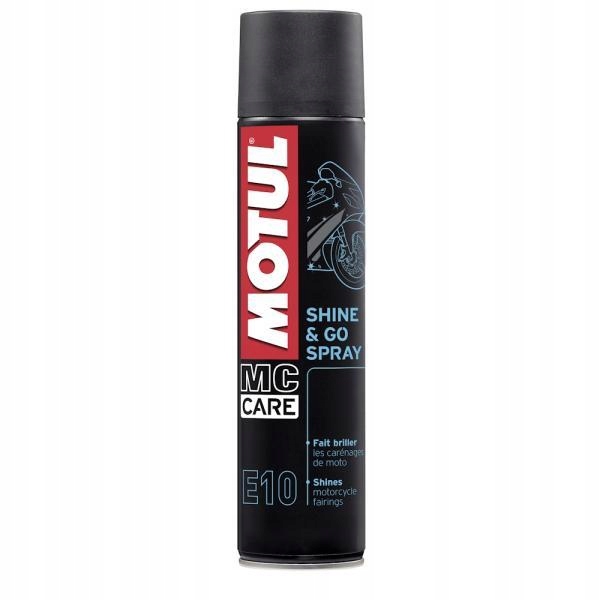 Środek do pielęgnacji motocykla Motul MC Care E10 Shine & Go Spray 400ML