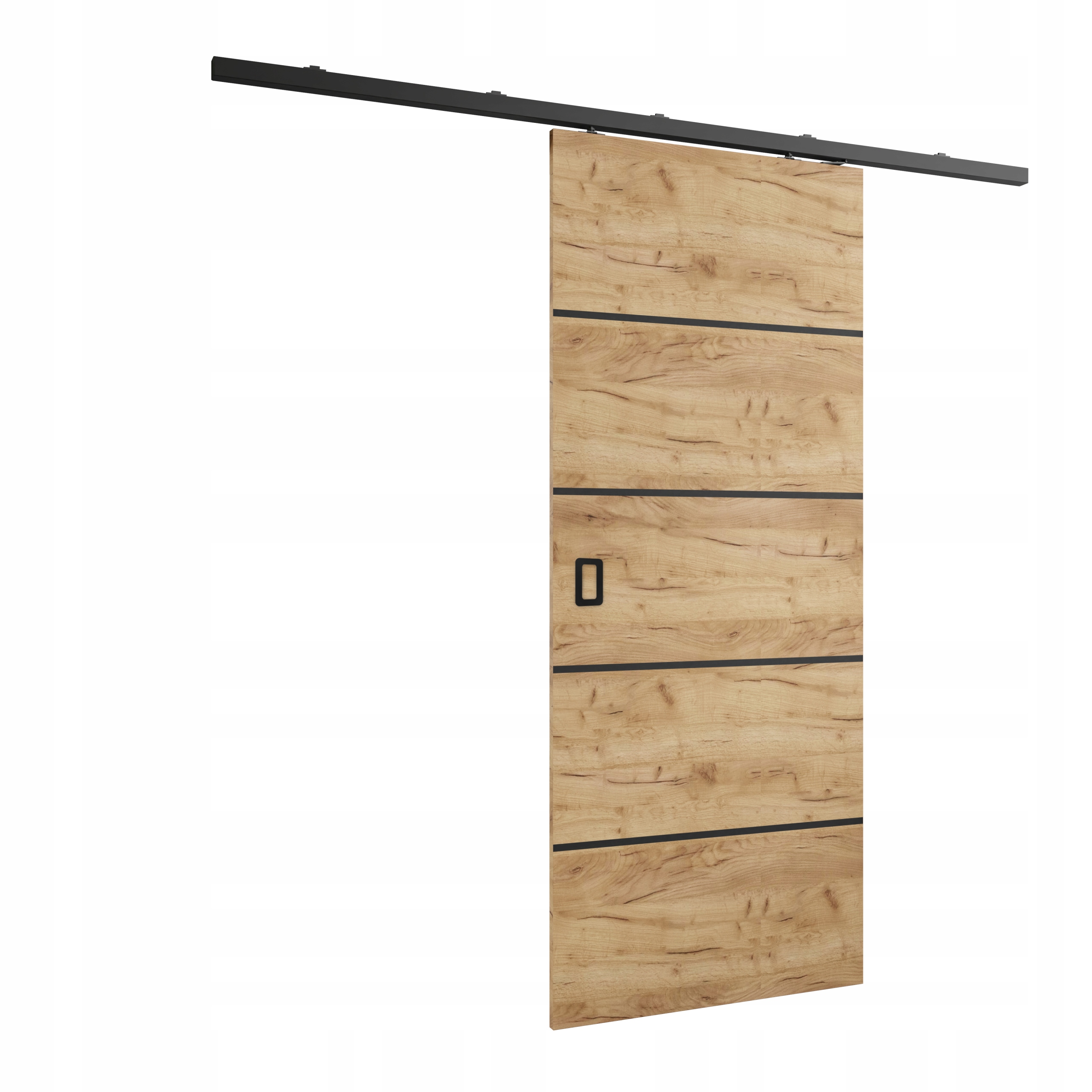 Nástěnné posuvné dveře HS-45 Wermo Plus 70 dub craft zlatý