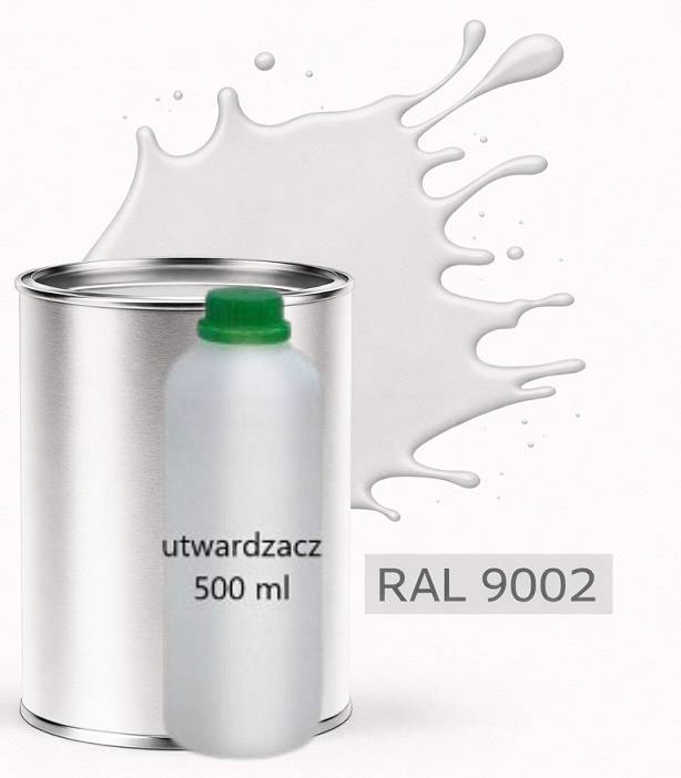 Ral 9002 Polyuretan Akryl 2:1 1 L Polomatný Lak Tužidlo Normal 0,5 L