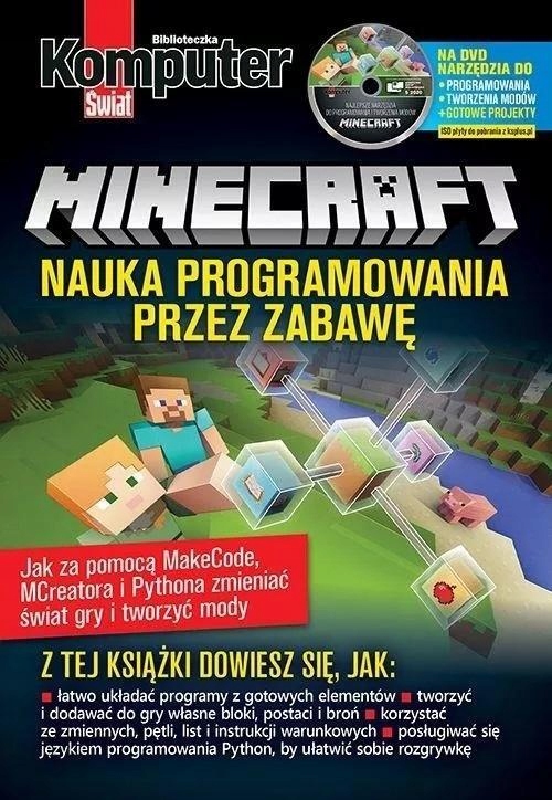 KOMPUTER ŚWIAT MINECRAFT NAUKA PROGRAMOWANIA