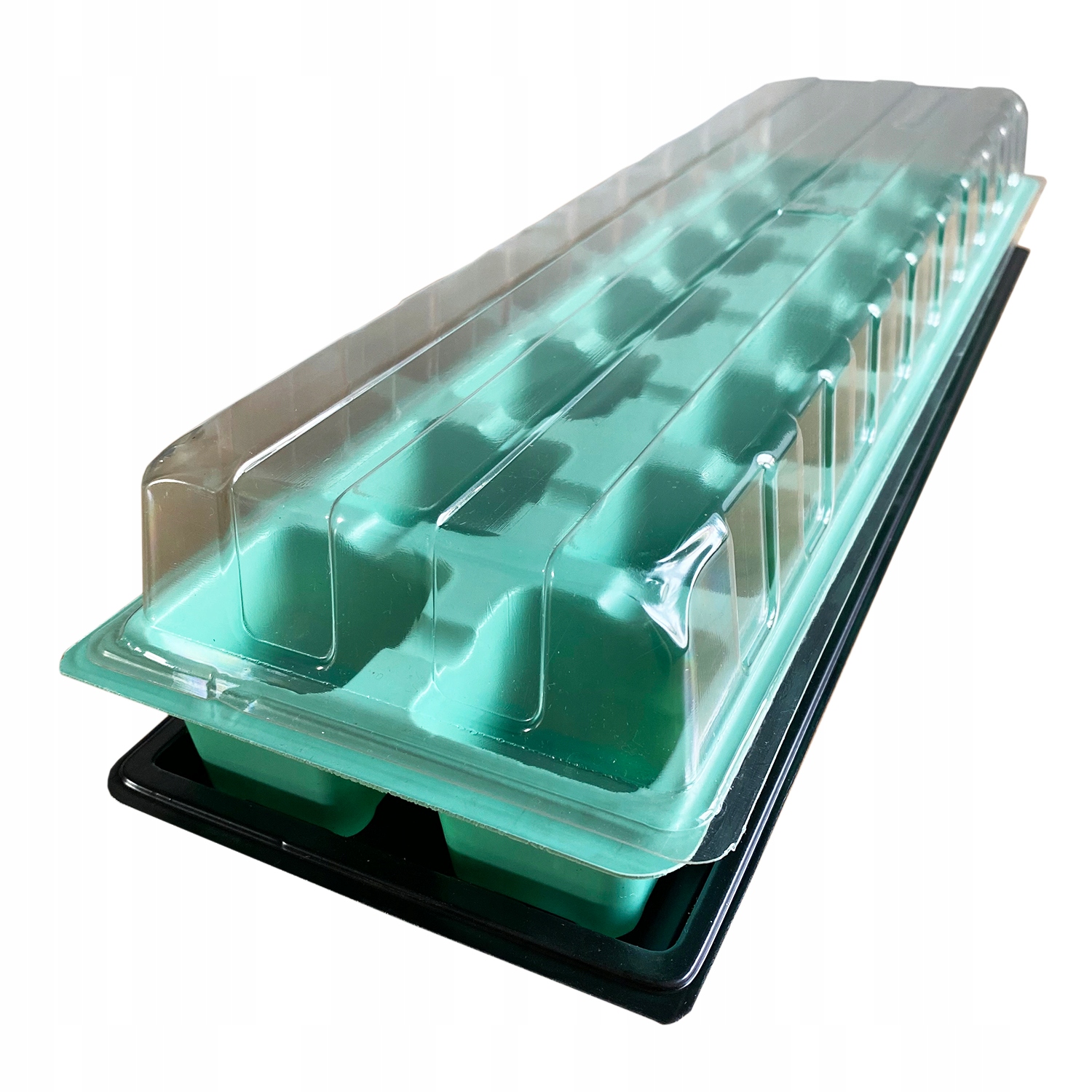 

Miniszklarenka szklarnia osłona 14 otworów 52x16cm