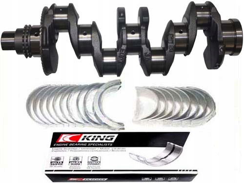 WAŁ KORBOWY IVECO DAILY 3,0 EURO6 + PANEWKI KING