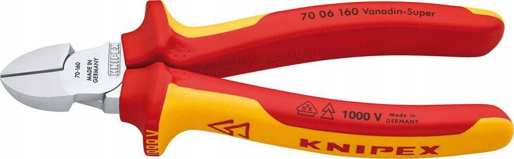 Boční štípací kleště Vde 125 mm Knipex