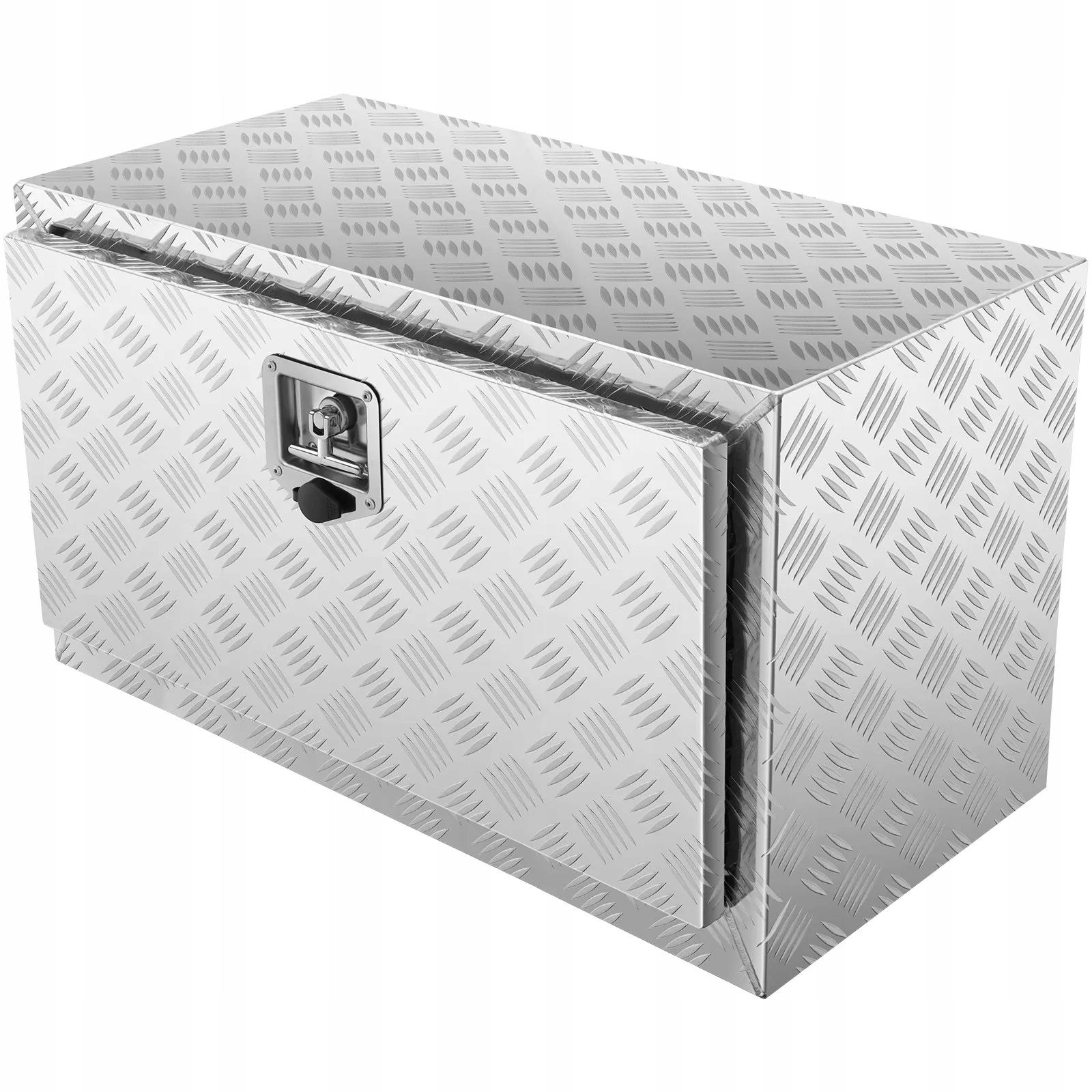Škatuľa pod vozidlo 760x355x405 mm hliníková, vodotesná, so zámkom