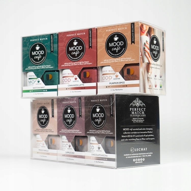 Sada laků na nehty klasika hybrid 12 kusů Lechat Nails