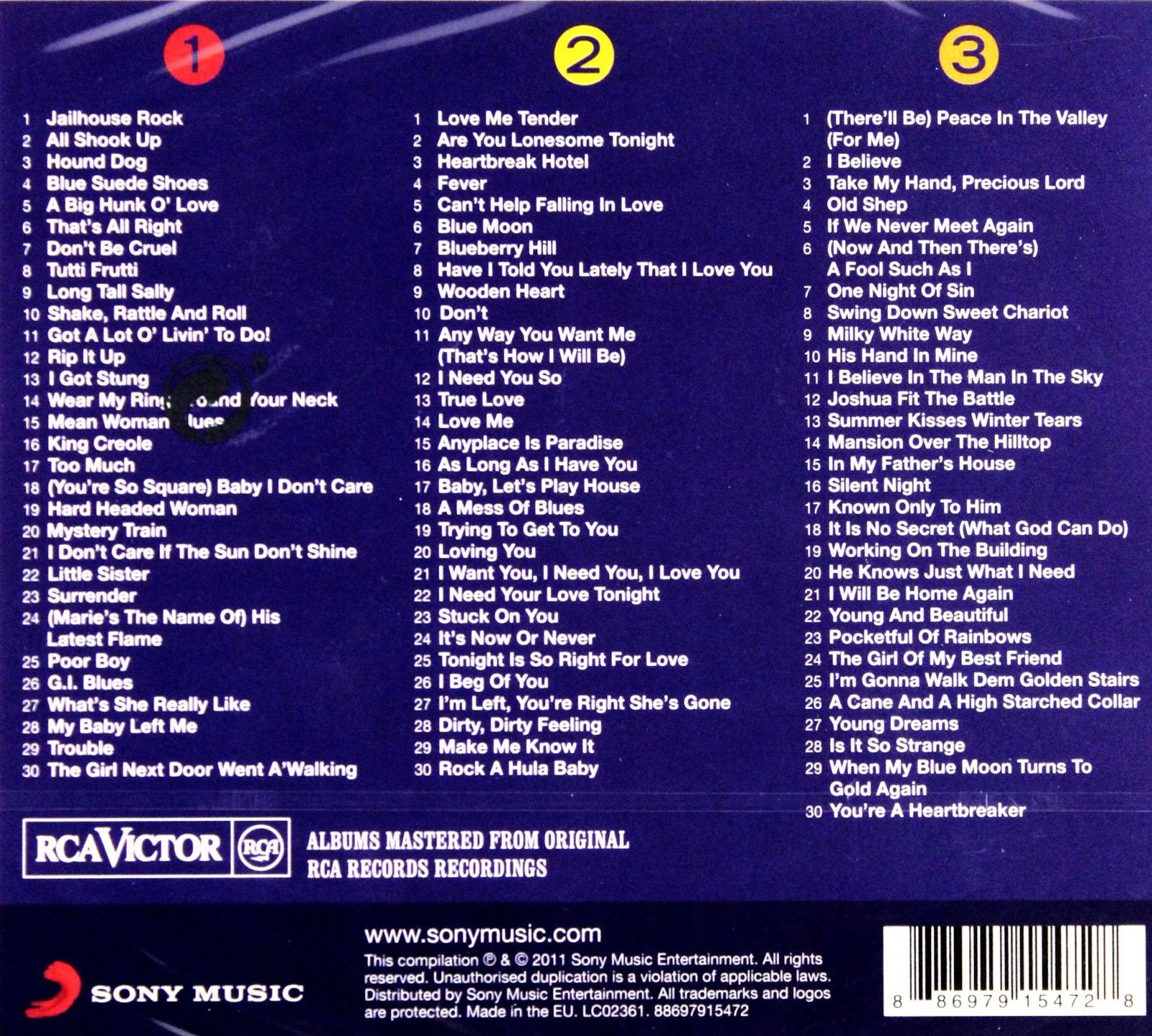 ELVIS PRESLEY: THE REAL... [3CD] Stan opakowania oryginalne