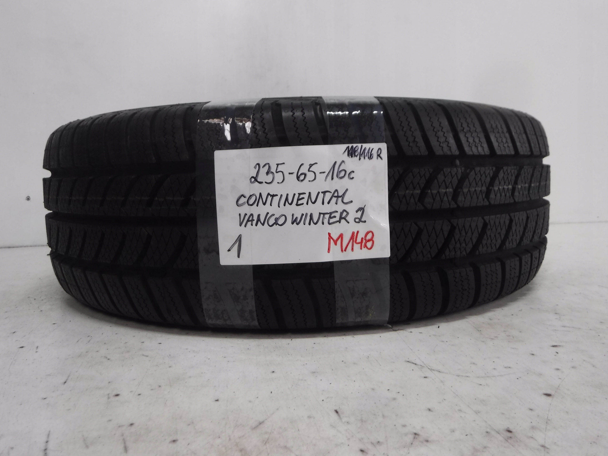 Opona zimowa Continental VancoWinter 2 235/65R16 118/116 R przyczepność na śniegu (3PMSF), wzmocnienie (C)