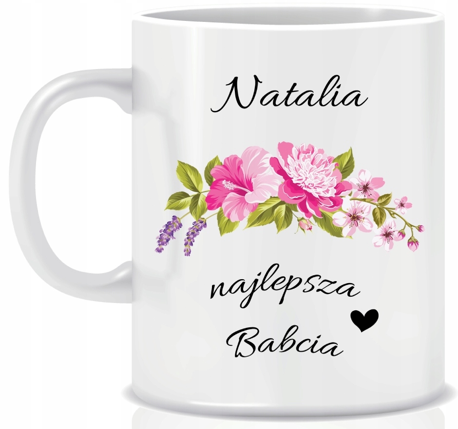 

Kubek Dzień Babci prezent wstaw imię swojej Babci
