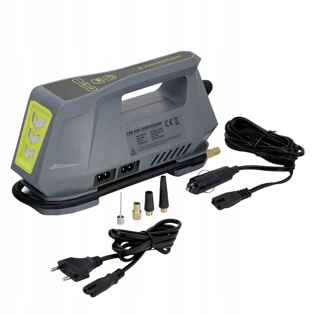 Autokompresor ProAir Dual 12V/230V 10bar digitálny Led