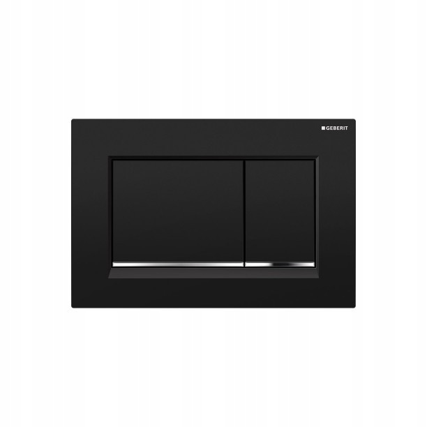 Przycisk spłukujący do WC Geberit Sigma czarny