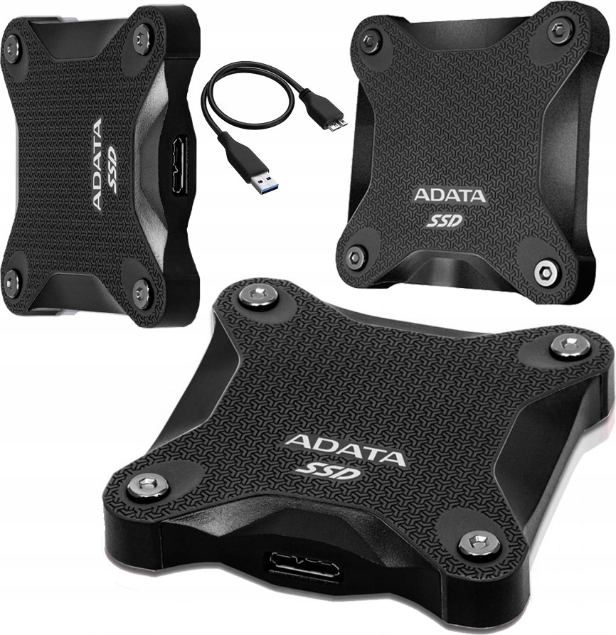 DYSK ZEWNĘTRZNY SSD 512GB ADATA ODPORNY KOMPATYBILNY Z PC Mac PS5 XBOX
