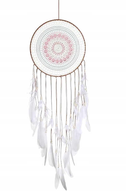 W1078 ŁAPACZ SNÓW DEKORACJA ŚCIENNA 30x93cm