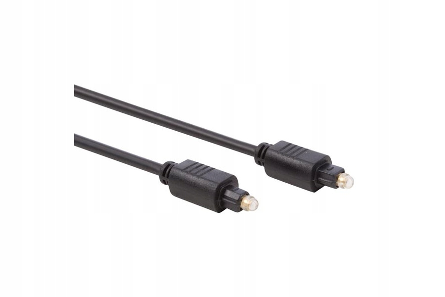 

Kabel Optyczny Toslink Podstawowy 2,50M Pozłacany