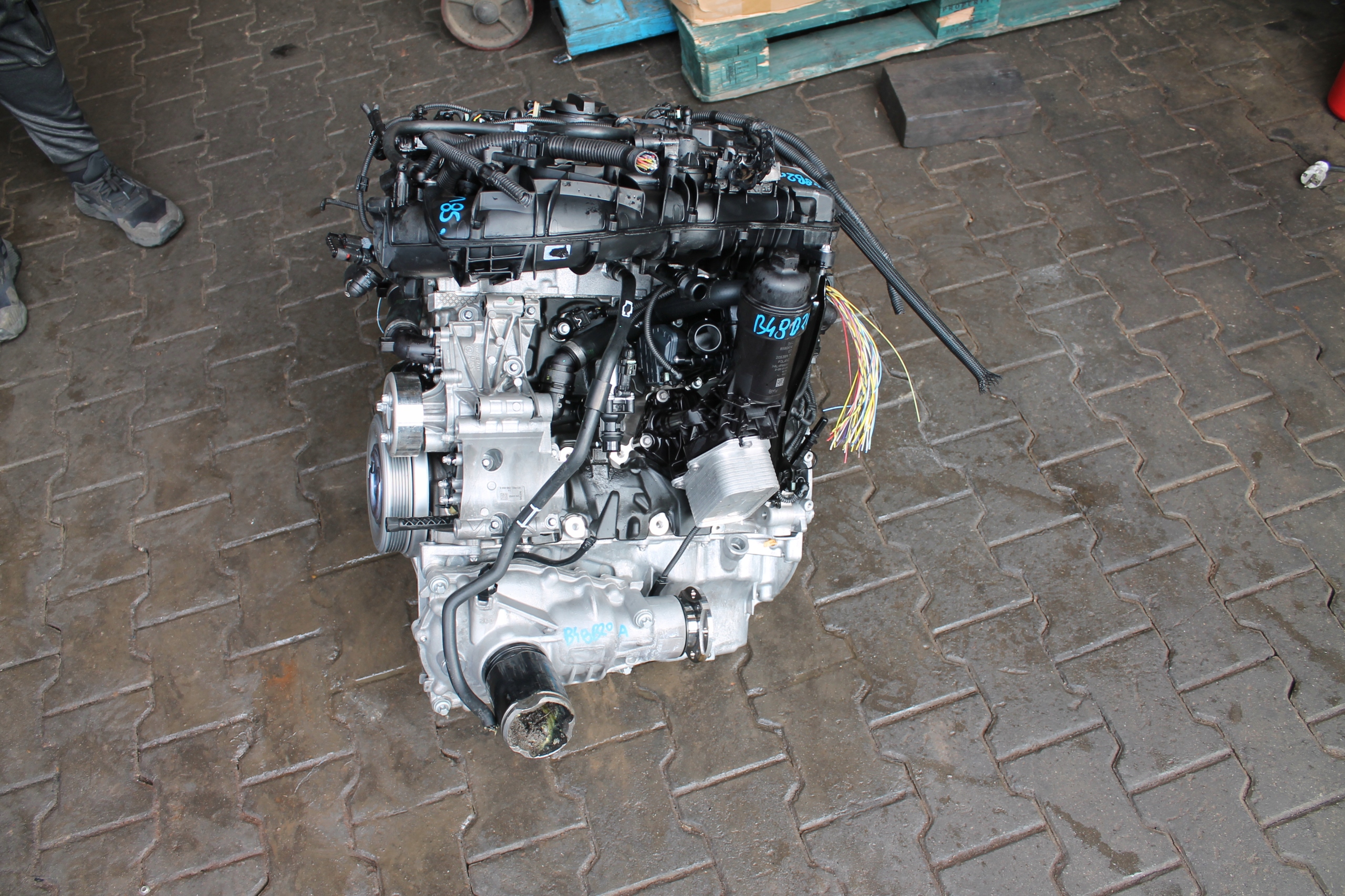 engine complete BMW X1 X3 B48B20A 17 TYSKM