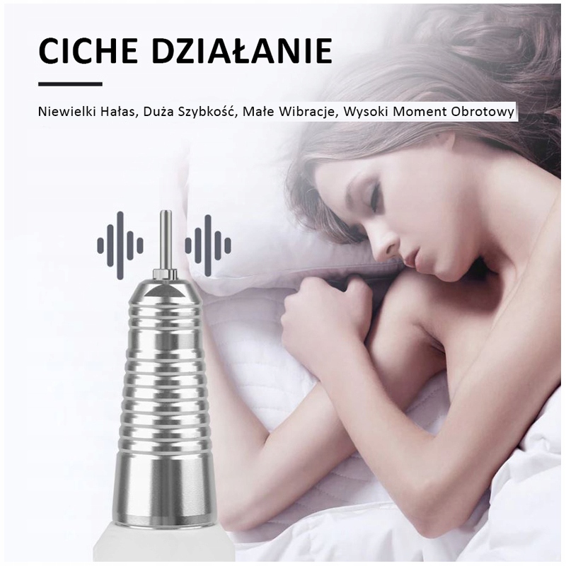 Frezarka Do Paznokci Manicure DM-208 40W Czerwona Marka La Diosa