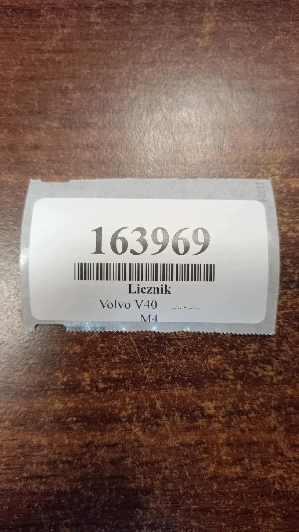 VOLVO V40 1.9 D dials 30623048