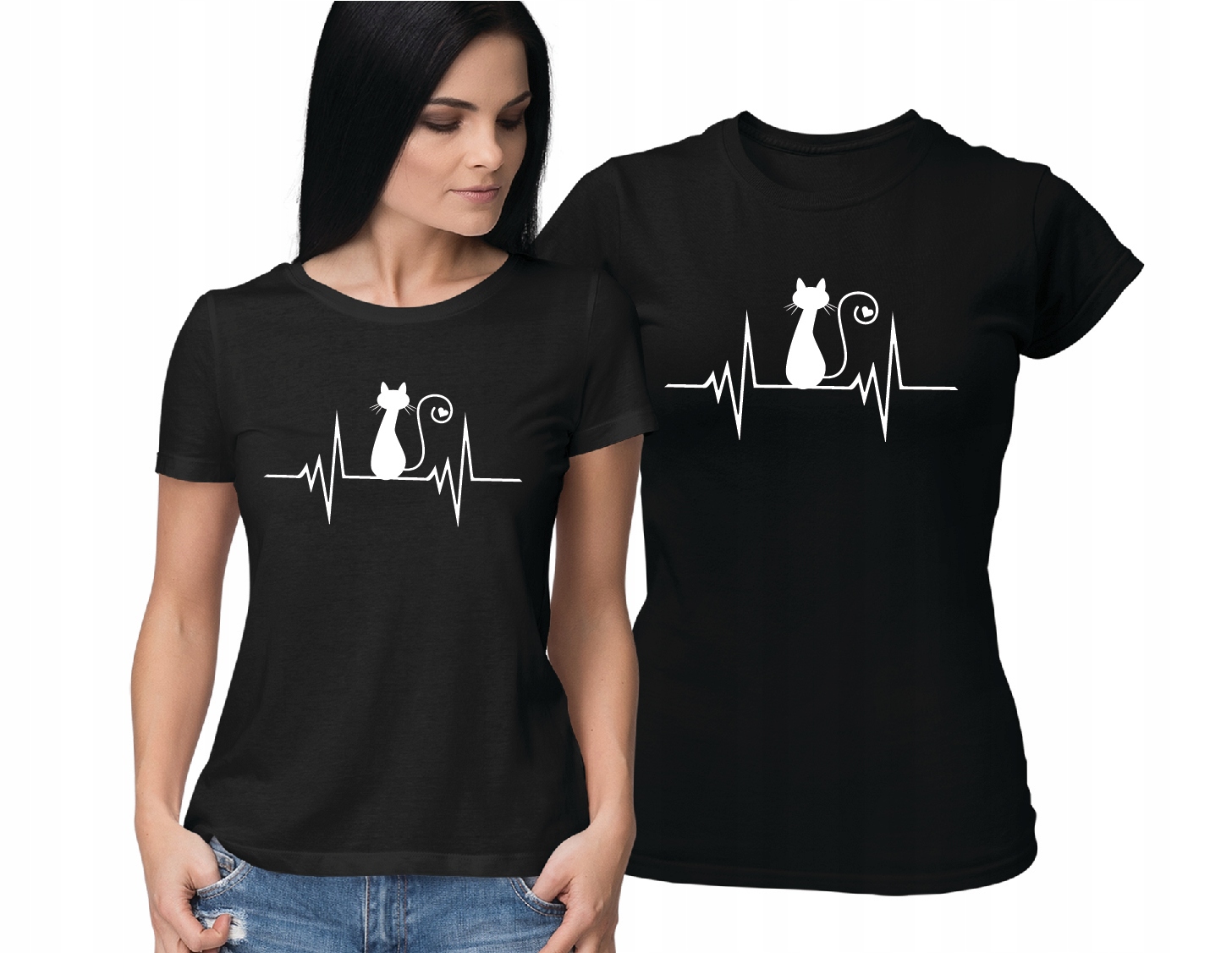 

Koszulka Z Kotem Urodziny Tshirt damski