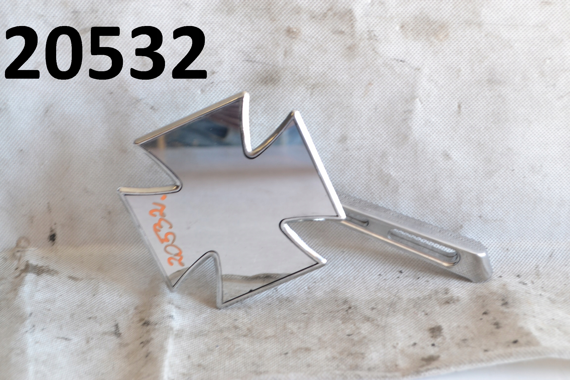 lusterko motocyklowe metal chrom chopper harley