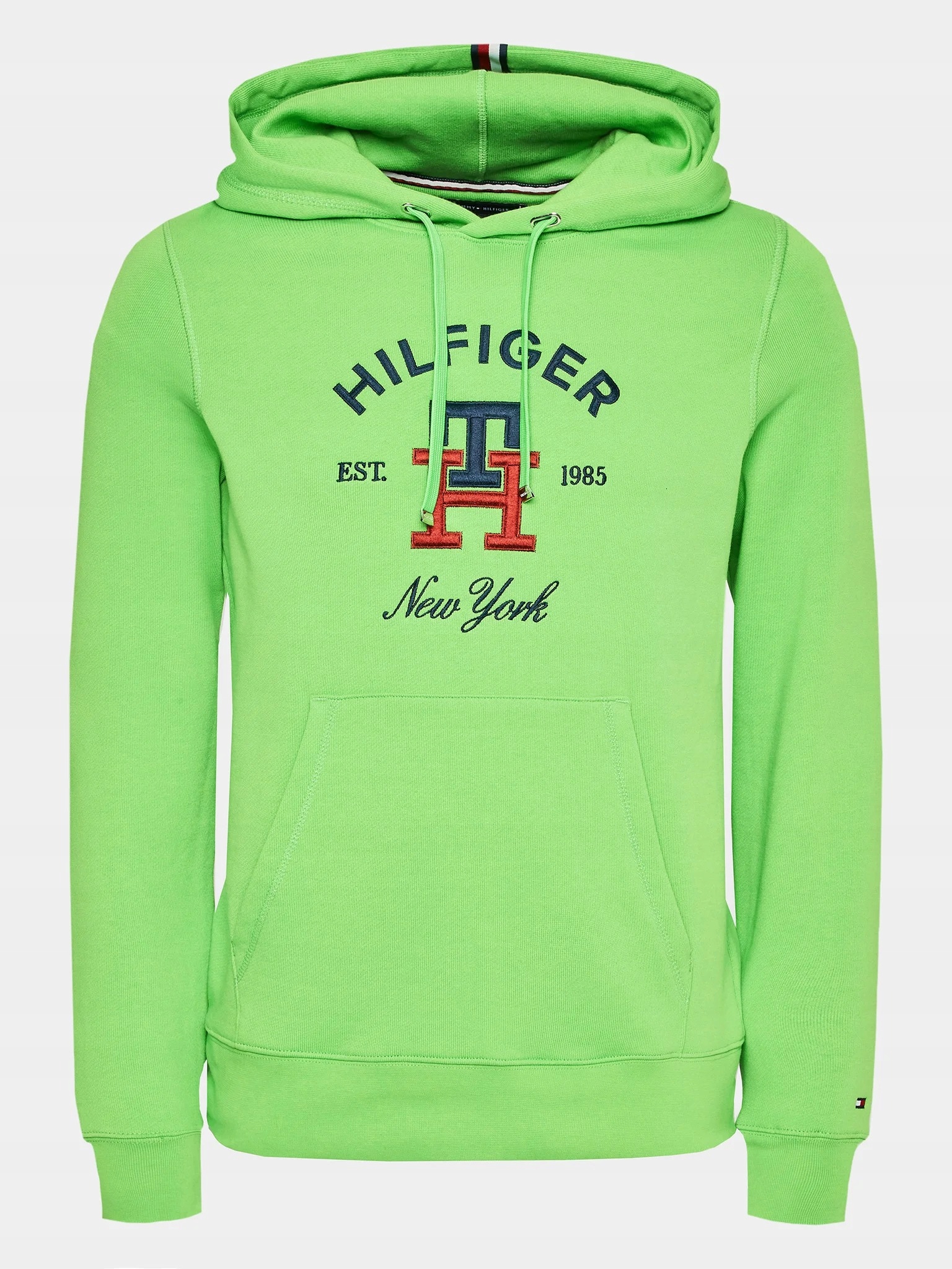 Tommy Hilfiger Pánská Mikina Curved Monogram MW0MW30017 Lwy R L