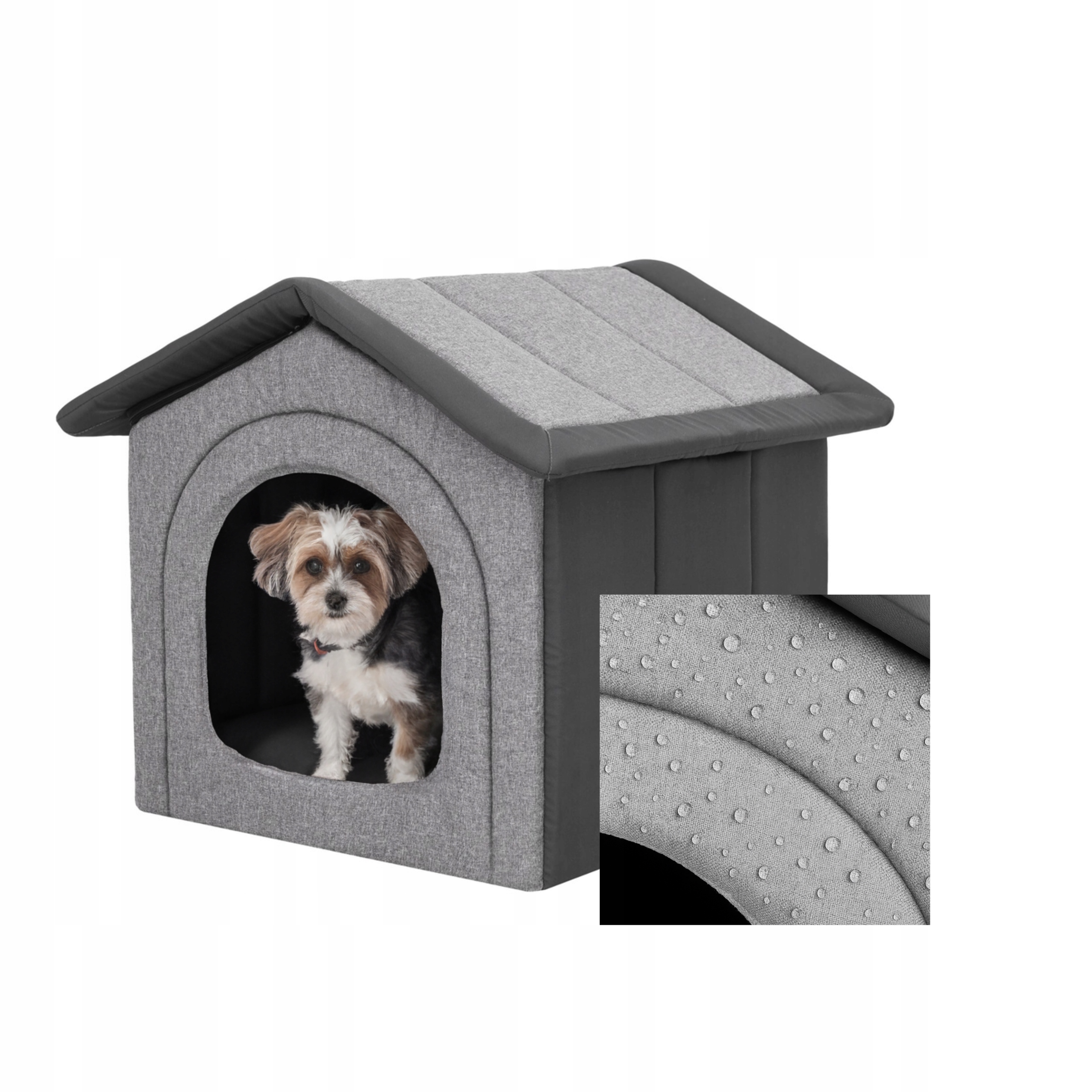 Bouda pro psa – Bouda pelíšek pro psa, Domeček Zateplený, pelíšek 46x52x53 cm
