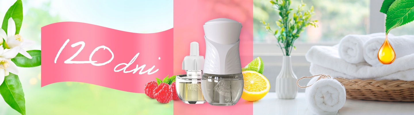 Air Wick Light & Fresh Elektryczny MIX wkładów 4 x 19ml Pojemność 76 ml