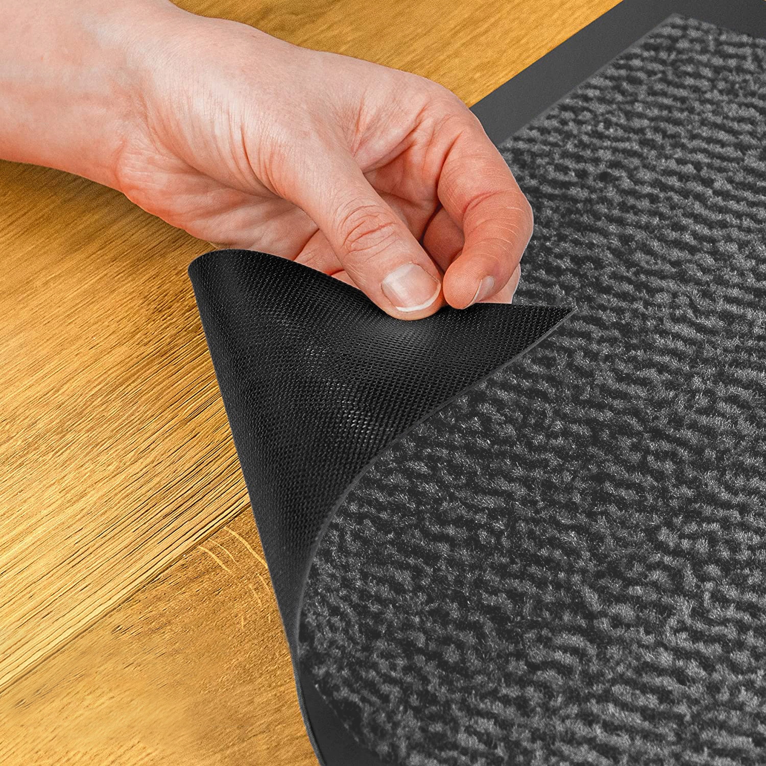 WYCIERACZKA POD DRZWI DO BUTÓW ZEWNĘTRZNA WEWNĘTRZNA 40x60cm ZESTAW X 2SZT Kolor odcienie szarości