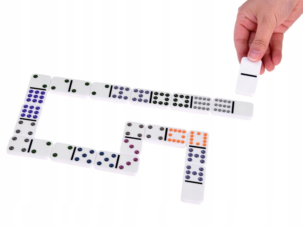 Domino gra Mexican Train metalowy kuferek GR0630 Nazwa Domino Mexican Train